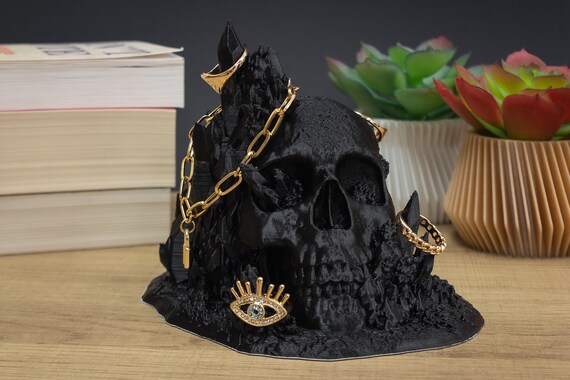 Crystal skull jewelry hot sale