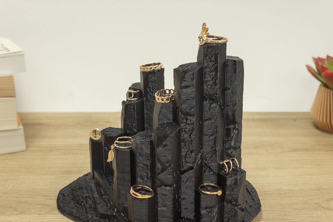 Large Pillars Jewelry Display Gift for Wife Decor Office Etsy