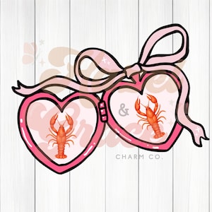 Crawfish Locket PNG, Sublimation PNG, DTF Transfer, Crawfish Shirt Design, Crawfish Graphic, Commercial Use, Locket Graphic, Cajun
