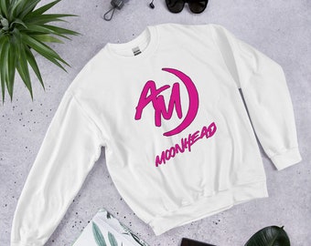 August Moon Moonhead TIOY AM Logo Unisex Sweatshirt