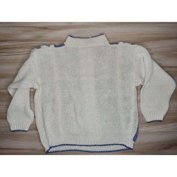 Vintage Huntingdon Ridge Pastel Hand Knit Sweater… - image 10