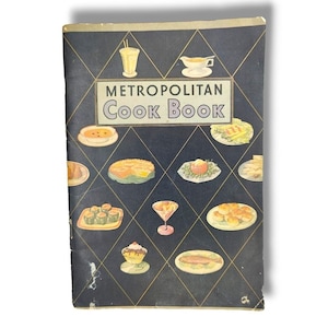 Metropolitan Cook Book 1930s  Metropolitan Life Insurance Co Vintage Advertising