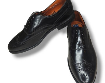 Zapato Brogue Wingtip negro para hombre de Bostonian Talla 10.5 Nuevo sin caja