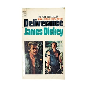 Deliverance By James Dickey Vintage Paperback Book Dell Ninth Printing 1973