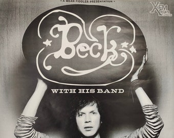 BECK ポスター Original Beck Subway 2003 Concert Poster 39