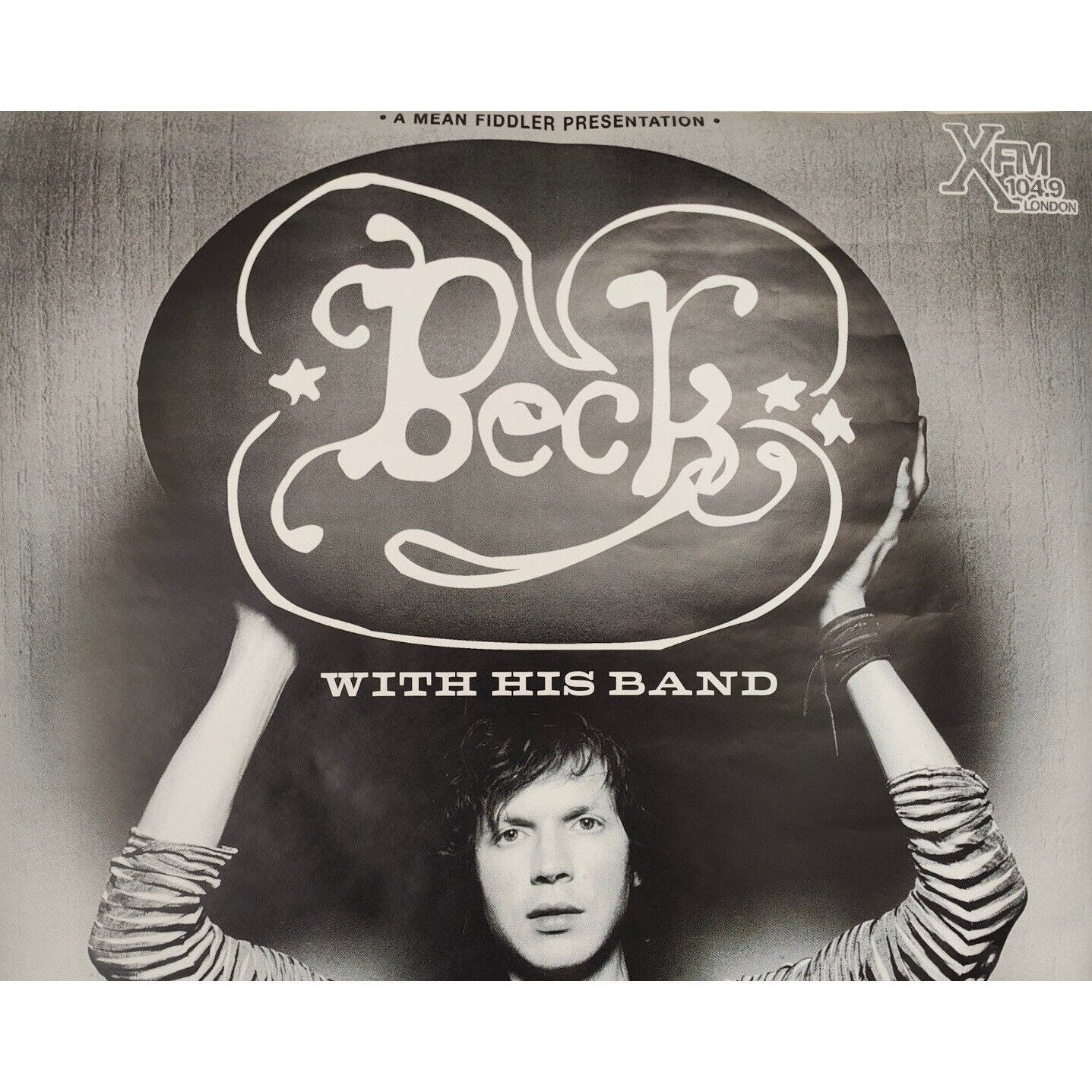 Original Beck Subway 2003 Concert Poster 39