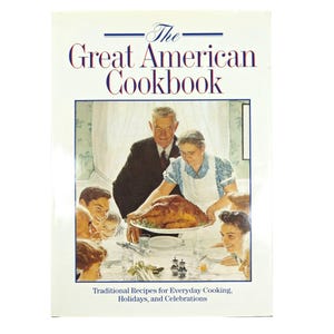 Great American Cookbook Vintage 1990 Culinary Society Seasonal Recipes