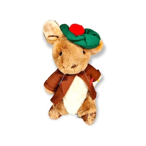 Vintage EDEN Beatrix Potter Benjamin Bunny Plush Stuffed Animal With Tag 11&quot;