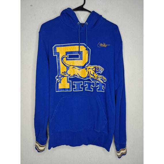 Vintage Pitt Panthers Nike Embroidered Swoosh Hoodie Sweatshirt Unisex Large Etsy Denmark