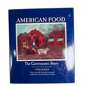 American Food Het gastronomische verhaal Vintage kookboek Lokale etnische recepten