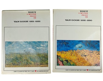Van Gogh: Tout LOeuvre Peint 2 Volume Set Paolo Lecaldano 1978 Hardcovers