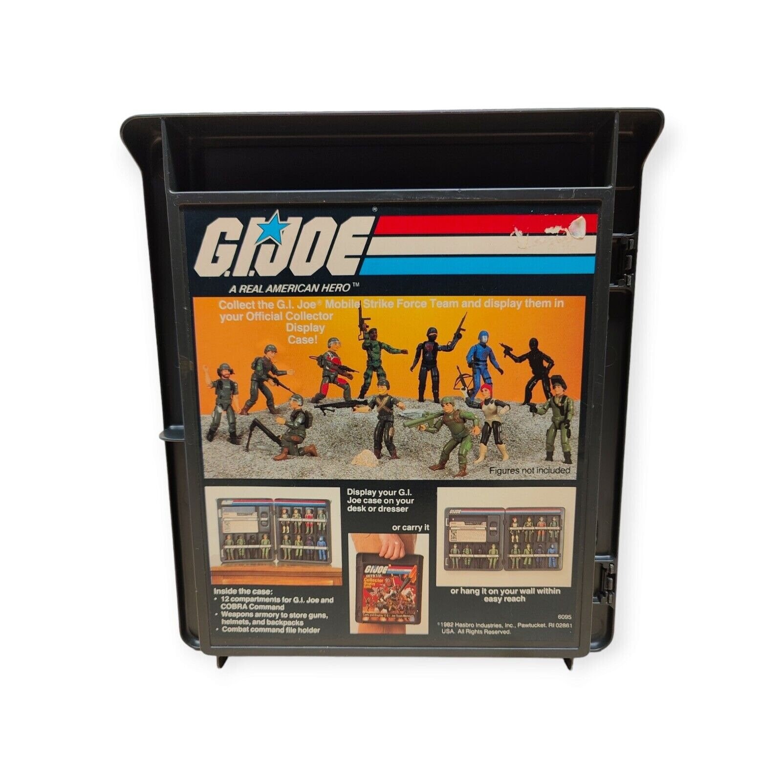 GI Joe Official Collector Display Case Vintage Hasbro 1982 Etsy