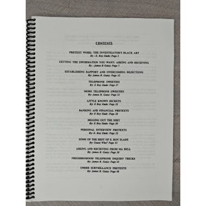 The Pretext Book PI's Black Book On Sweet Talking Evil Roy Slade James R. Gutzs image 5