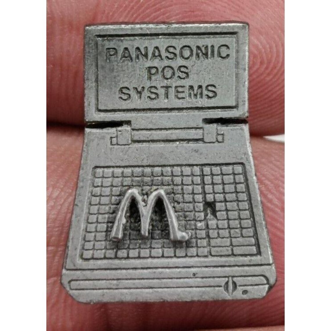 Mcdonald's Vintage Panasonic POS Systems Enamel Lapel Pin Button ...