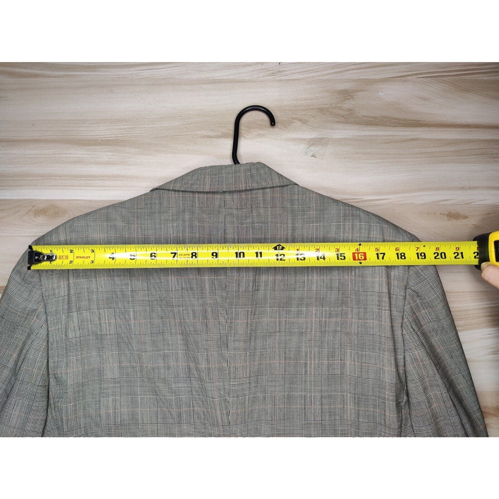 Vintage Burberry Men's 42R Sport Coat Blazer Jacket Glen