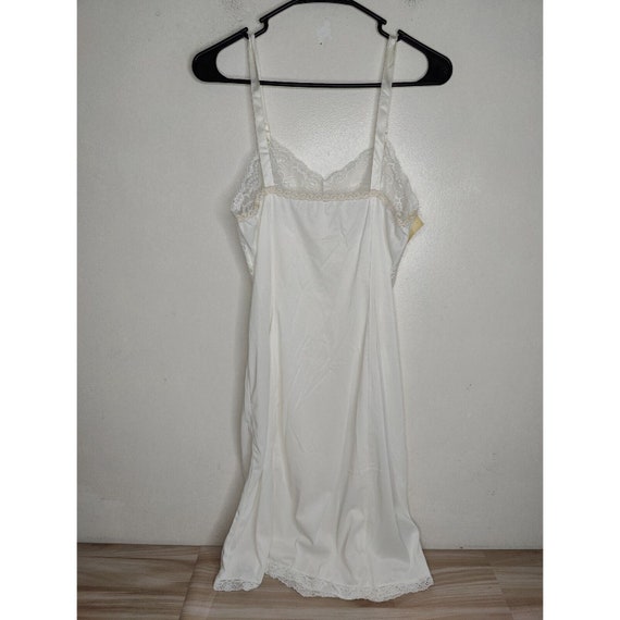 Vintage Wonder Maid Size 34 Full Slip Dress Non C… - image 5