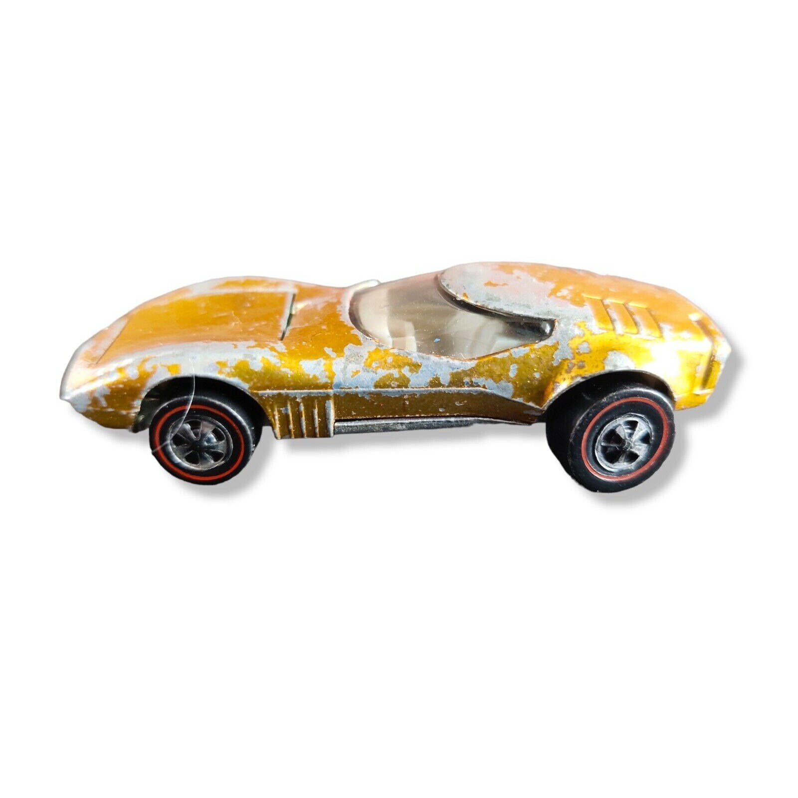 Vintage Hot Wheels Redline Torero Gold Spectraflame 1968 Mattel