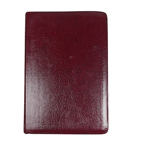 Holy Bible KJV King James Referenced Giant Print Burgundy World Publishers Vtg