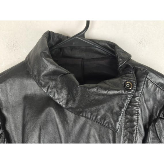Vintage David Laurenz Leather Jacket Women's 9/10 Distressed