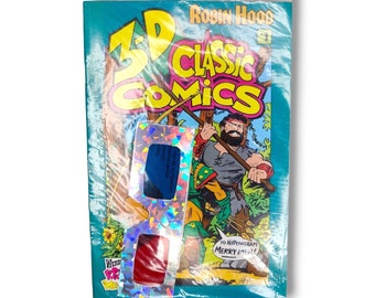 vintage Wendy's Sealed 3-D Classic Comics #1 Robin Hood S1