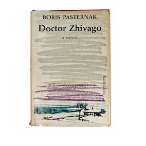 Doctor Zhivago By Boris Pasternak Vintage Hardcover 1958 First Edition Pantheon