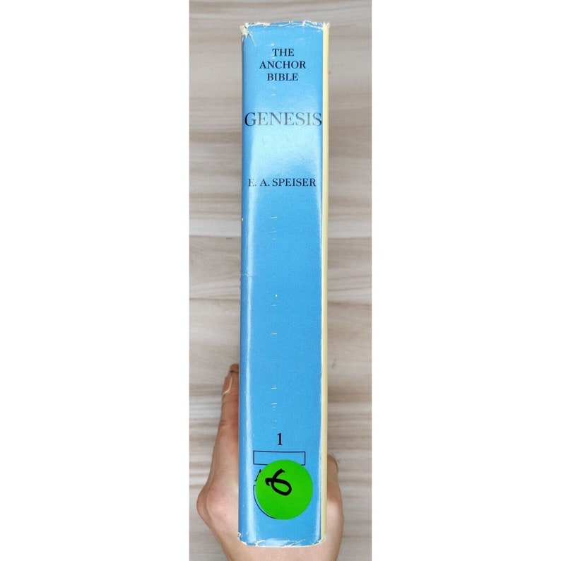 The Anchor Bible Genesis Bible Commentary Hardcover Volume 1 Etsy