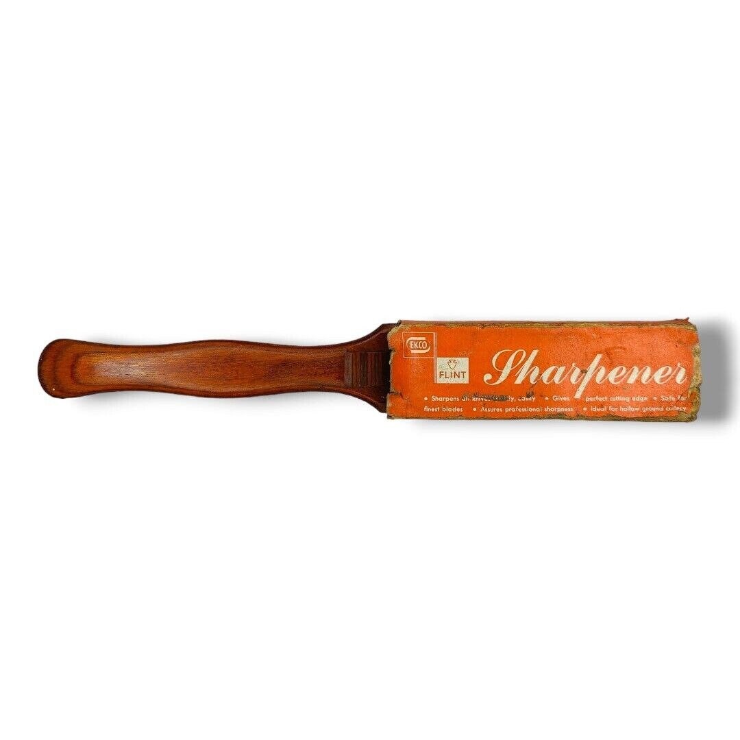 Vintage Ekco Flint Knife Sharpener Sharpening Stone Block W/ Etsy