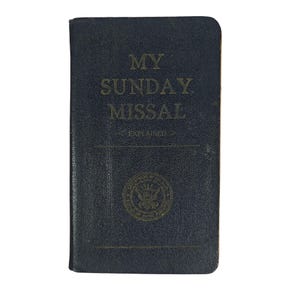 Vintage My Sunday-missaal 1956 Vader Stedman zakgebedenboek