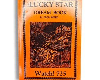 Le livre de rêve de l'étoile porte-bonheur par le professeur Konje Copyright 1985