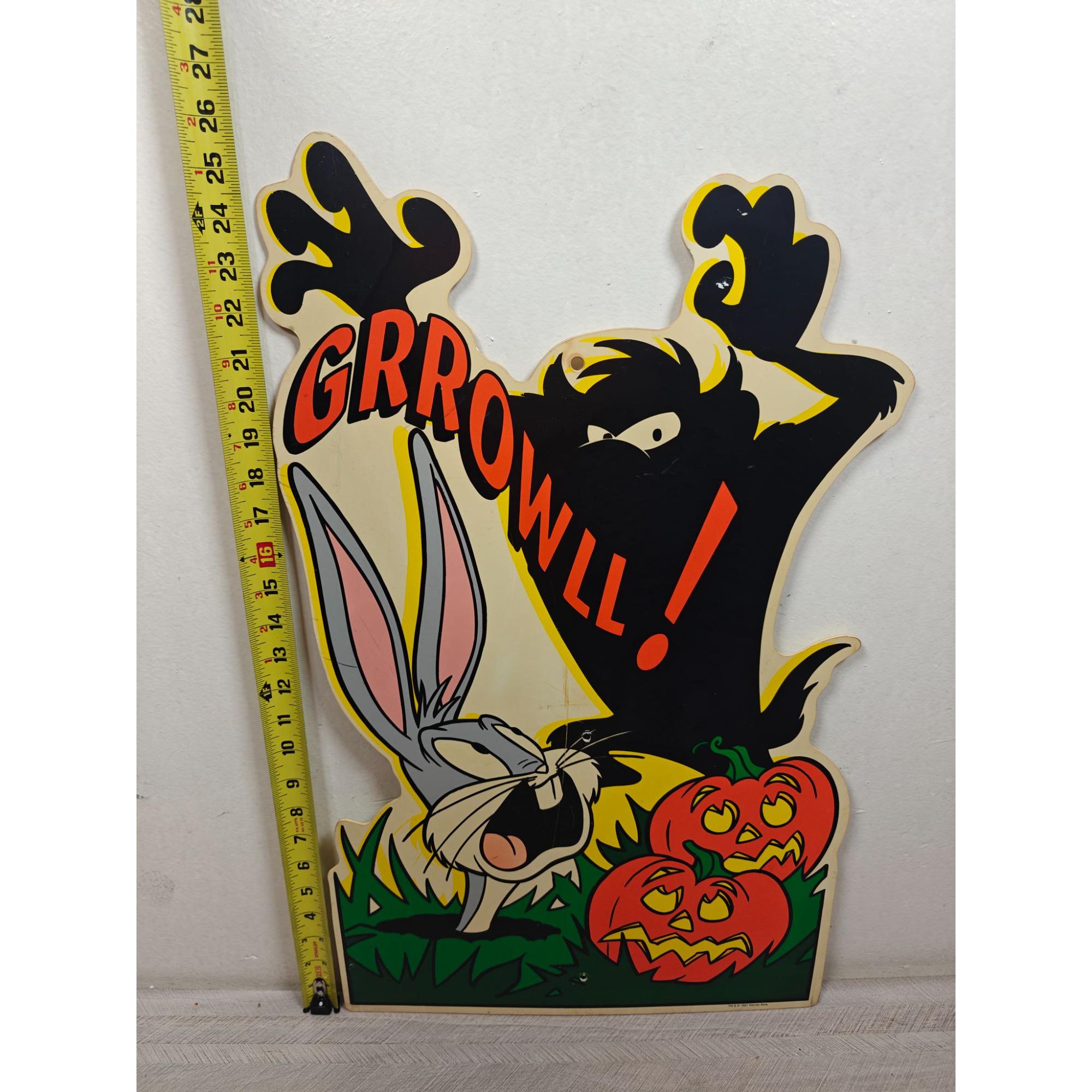 Vintage 1997 Warner Bros Bugs Bunny Gossamer Monster Halloween Vintage 1997 Warner Bros Bugs Bunny Gossamer Monster Halloween