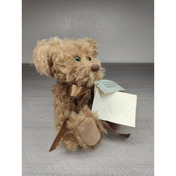 ヴィンテージ ジョイント モヘア テディベア 9インチ アーティスト