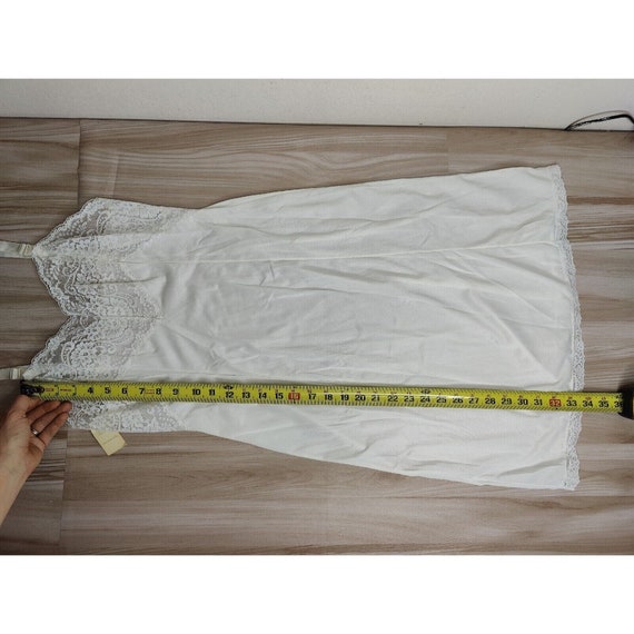Vintage Wonder Maid Size 34 Full Slip Dress Non C… - image 9