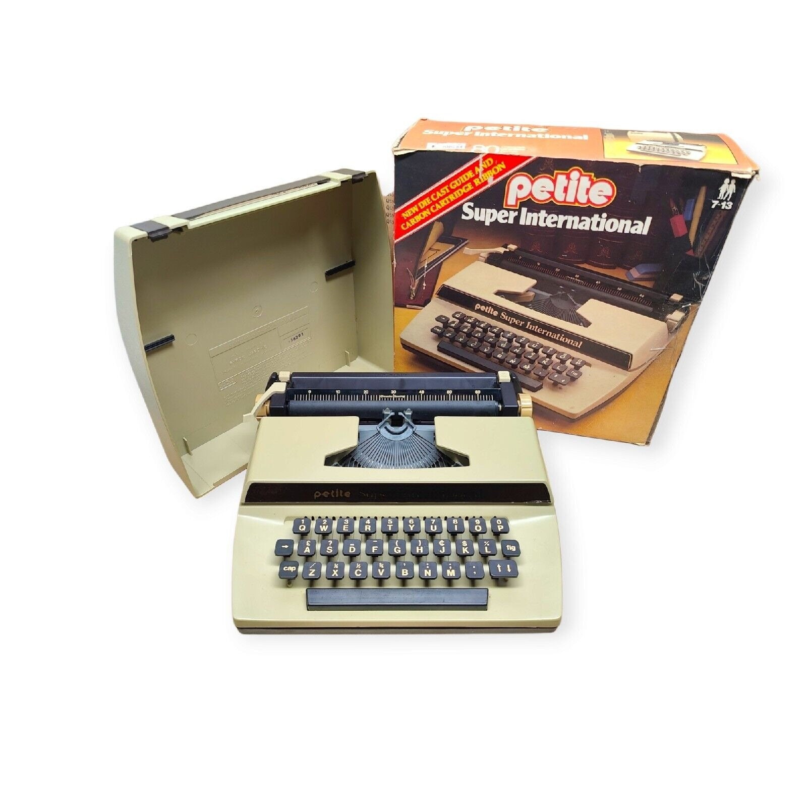 Petite Super International Kids Typewriter - Portable with