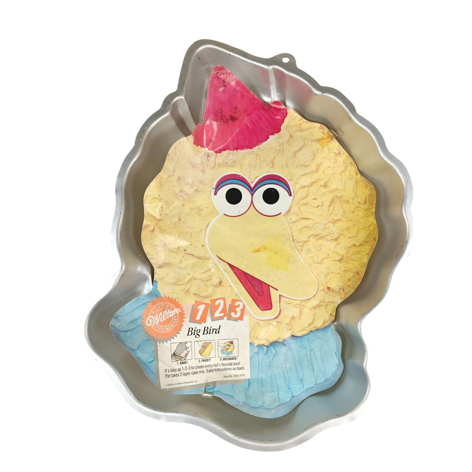 Wilton Big Bird Cake Pan Vintage Wilton Big Bird Sesame Street
