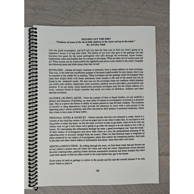The Pretext Book PI's Black Book On Sweet Talking Evil Roy Slade James R. Gutzs image 7