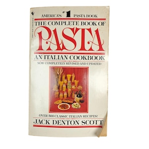 The Komplette Pastabuch Ein Italienisches Kochbuch Jack Denton Scott Vintage Ethnic