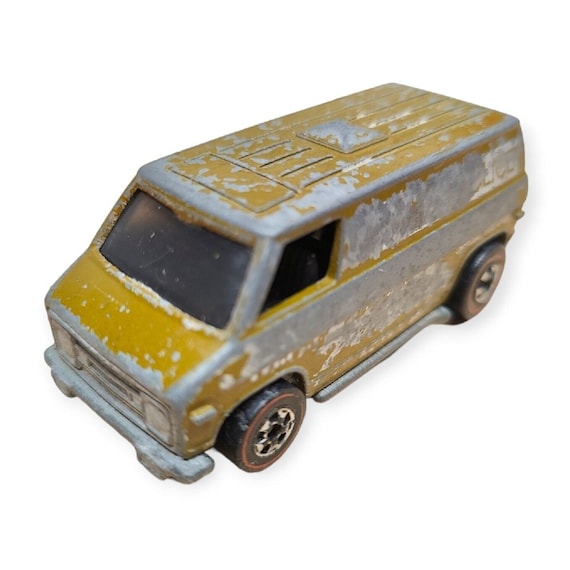 Vintage Hot Wheels Redline Military Police Van 1974 Hong Kong