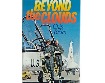 Oltre le nuvole Chip Ricks Copertina rigida 1979 Prima edizione Biografia di Connie Engel
