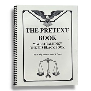 The Pretext Book PI's Black Book On Sweet Talking Evil Roy Slade James R. Gutzs image 1