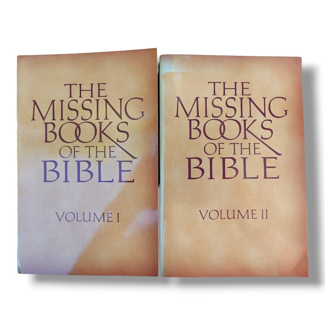 The missing books of the bible volume 1 2 complete vintage paperback