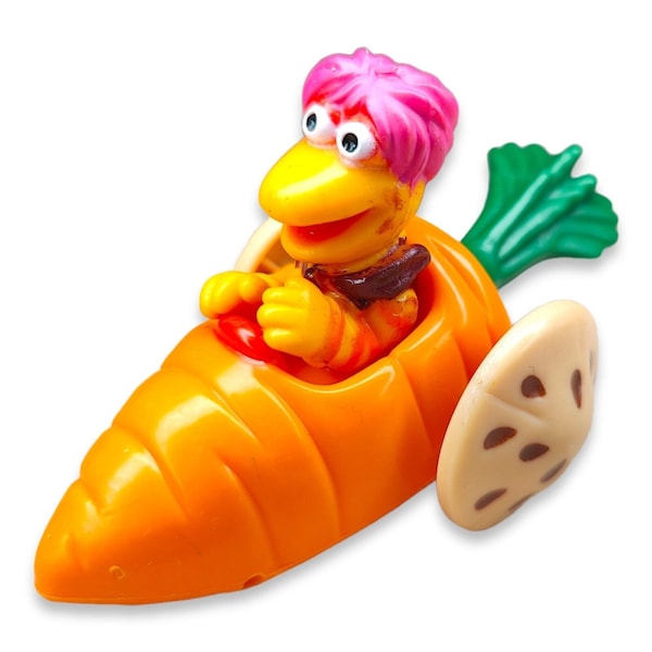 1988 Mcdonalds Happy Meal Toy Fraggle Rock Gobo Carrot Car