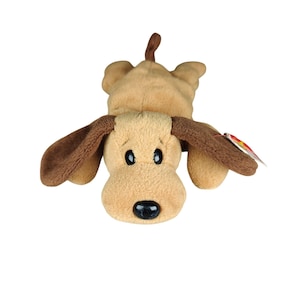 Ty Beanie Babies Collection Bones Plush Dog Stuffed Animal
