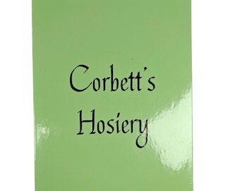 NEW Vintage Corbett's Hosiery Womens Brown Spice Micro Mesh 9.5M Nylon Stockings