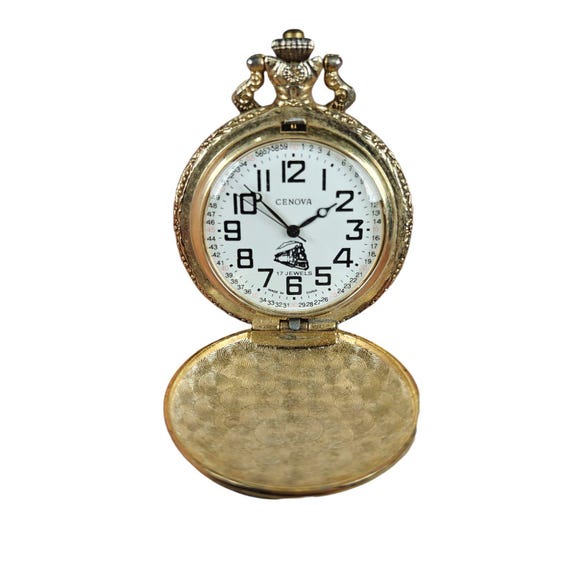 Montre à Gousset Vintage Cenova - Homme, Multicolore, Taille Unique