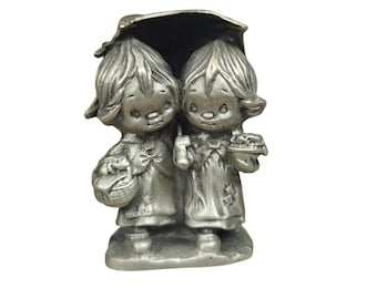 Vintage Hallmark Little Gallery Fine Pewter Figurine - “sunshine