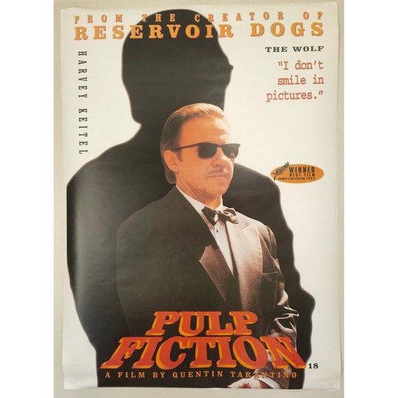 激レア90年代製】ヴィンテージPulp Fiction ポスター ヴィンテージ