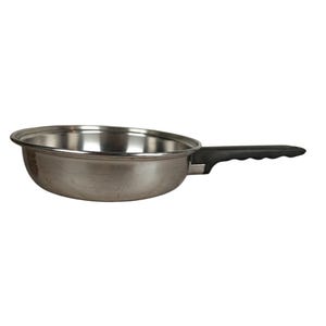 Vintage Lifetime 18/8 Stainless Steel  10&quot; Skillet Frying Pan No Lid