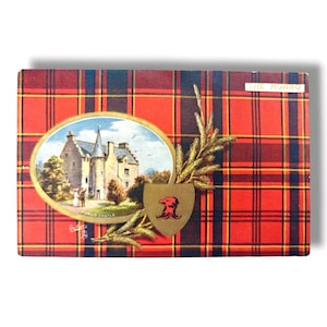 Ecosse Carte postale Oilette Tuck Les clans écossais du château de Munro Fowlis