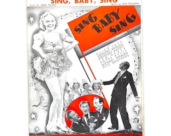 SING, BABY, SING 楽譜 アリス・フェイ・リッツ・ブラザーズ