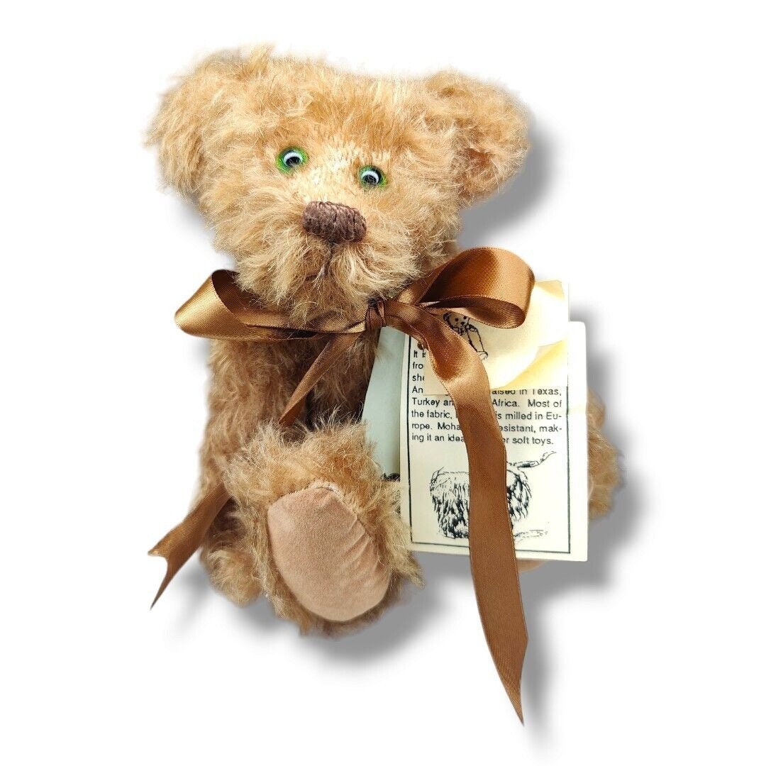 ヴィンテージ ジョイント モヘア テディベア 9インチ アーティスト